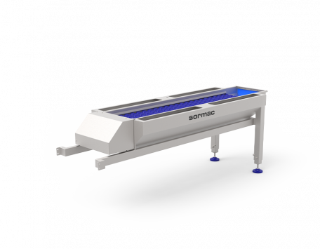 Roller inspection table