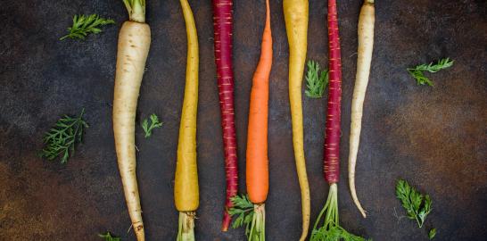 Why do carrots turn white after peeling?